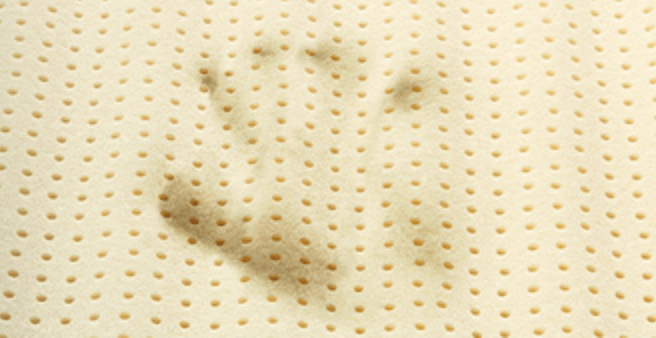 Talalay Latex - åndbart celler ventilerende