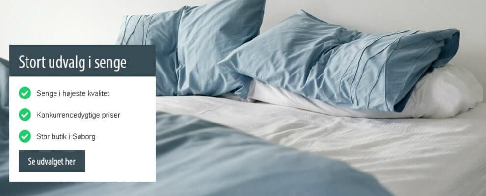 Se hele vores senge udvalg